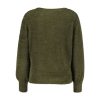 Red Button Sweater