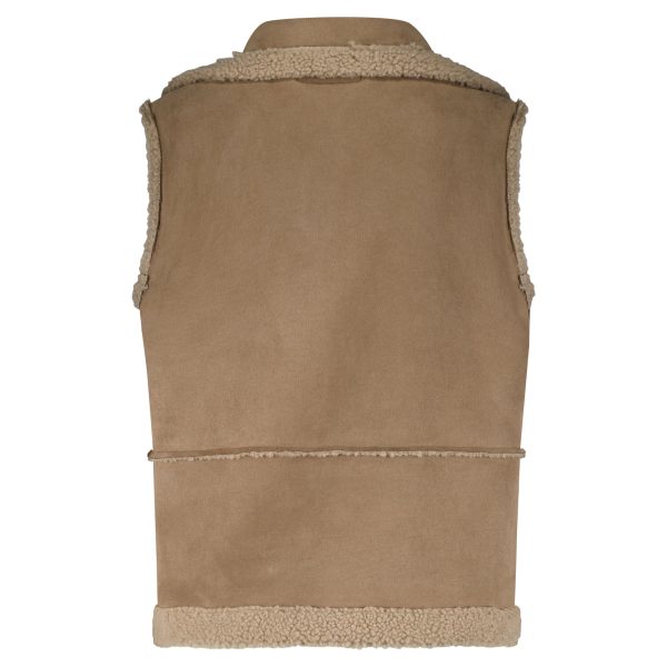 Red Button teddy wiastcoat