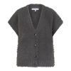 Red Button mouwloos vest