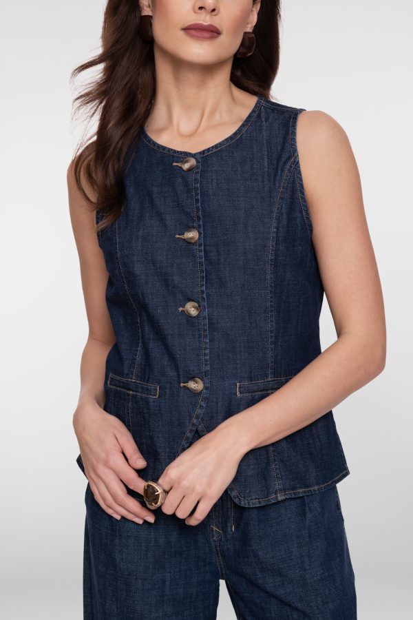 Geisha Jeans Gilet