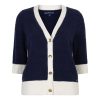 Red Button vest Popcorn