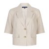 Red Button Blazer