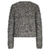 Red Button vest melange loops